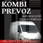 Kombi prevoz – Momčilo Petrović